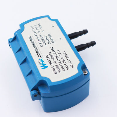 ODM 4 - 20mA 1 - 5V جهاز إرسال الضغط التفاضلي الصغير لغاز الهواء